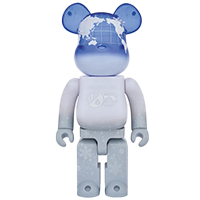 BEETLE BE@RBRICK SNOW WHITE 1/6 限定 EARTH 地球 雪花 庫伯力克熊 400%